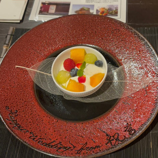 お蕎麦のブラマンジェ