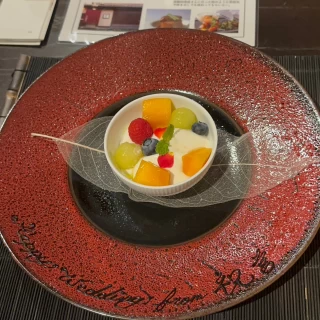 お蕎麦のブラマンジェ