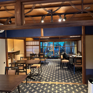 参列者の控え室です。
落ち着ける空間が広がっています。|669813さんの京都祝言 SHU:GENの写真(1864744)