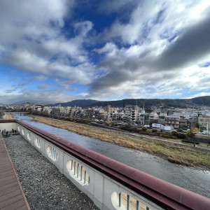 チャペル横のガーデンからの景色です。|669908さんのFUNATSURU KYOTO KAMOGAWA RESORT（登録有形文化財）の写真(1865693)