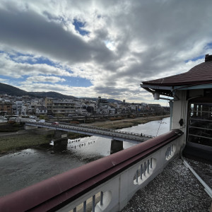 チャペル横のガーデンからの景色です。|669908さんのFUNATSURU KYOTO KAMOGAWA RESORT（登録有形文化財）の写真(1865696)