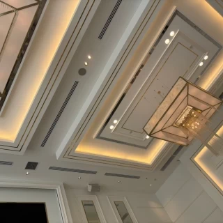 披露宴会場の天井