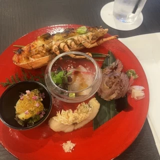 試食のプレート