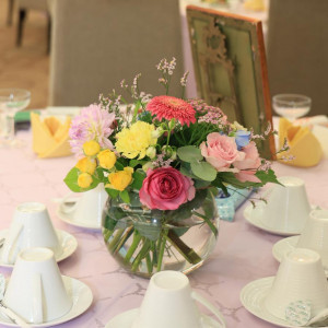 各テーブルのお花です|670176さんのマリエールオークパイン延岡の写真(1871274)