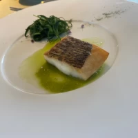 お魚料理のメイン