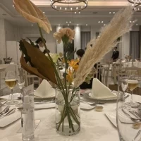 ゲストテーブル装花