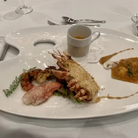 オマール海老の試食