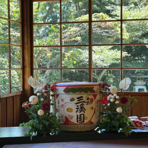 祝樽|670465さんの三渓園 鶴翔閣（横浜市指定有形文化財）の写真(1870470)