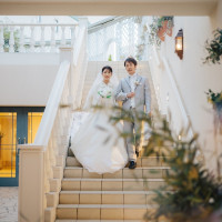 披露宴会場への移動