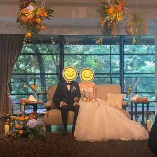 新郎新婦席