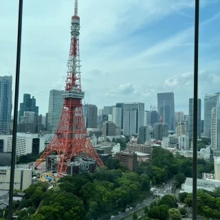 披露宴会場からの景色