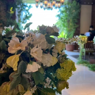 チャペルの装花です