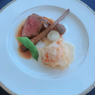 試食お肉料理