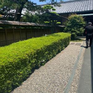 会場入り口|671125さんの渭水苑／祥雲閣（いすいえん／しょううんかく）の写真(1874649)