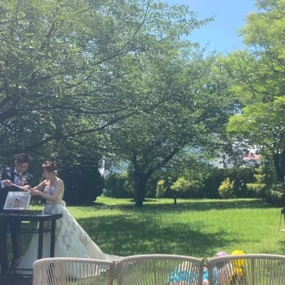 ガーデンでの挙式