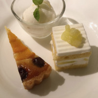 デザートのケーキです。