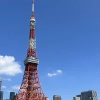 東京タワーを独り占めできるようなお庭