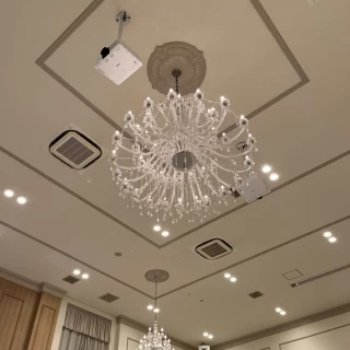 ゴージャスなシャンデリア