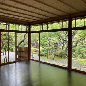 十牛庵の部屋からの景色|671282さんの高台寺ひらまつ（ひらまつウエディング）の写真(2041320)