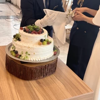 提携のケーキ屋さんあり
デザインなど要望OK