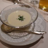 白アスパラガスのスープ