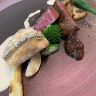 魚もお肉も柔らかくて味もしっかりしてました