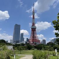 ホテル専用の庭
東京タワーをバックに前撮りなどができます