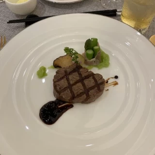 柔らかいステーキでした