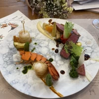下見時の料理
本番と同じクオリティとご飯