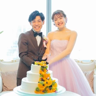 ケーキ入刀