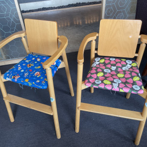 子供椅子を貸していただくこともできます(シートベルト無し)|671620さんのANAクラウンプラザホテル岡山の写真(1952970)