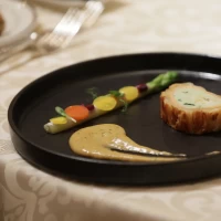 フランス料理の魚料理