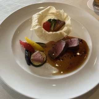 逆フィレ肉のポワレ