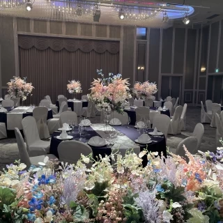 高砂から見た披露宴会場（富士 [2]）