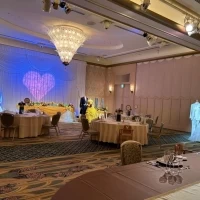 ディズニーの世界観いっぱいの披露宴会場です。