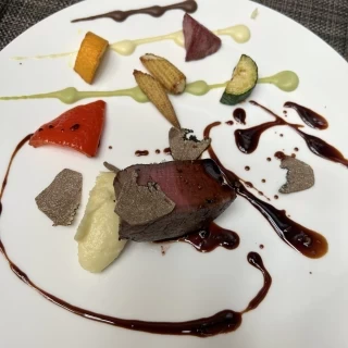 試食のお肉です