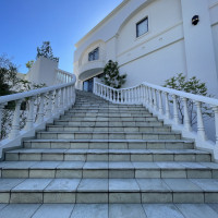 お庭の大階段