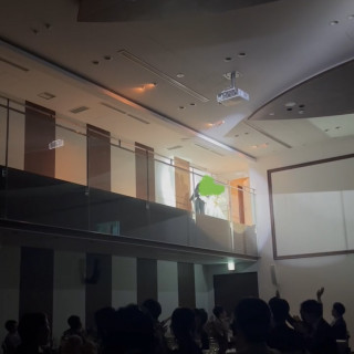 披露宴会場の入場