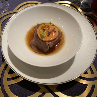 スープも独創的で美味しかったです。