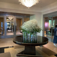 ロビーもスタイリッシュでした。