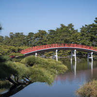 中津万象園庭園