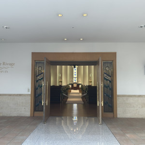 チャペル入り口付近。雰囲気が素敵でした！|672581さんのホテルオークラ神戸の写真(1883809)