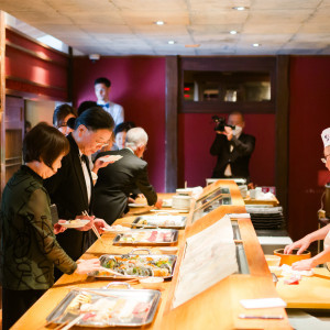 お寿司ビュッフェは美味しく好評です。|672732さんの権八 西麻布の写真(1884427)