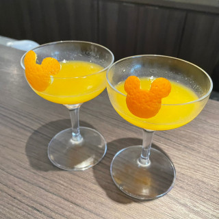 ウェルカムドリンク。果汁100％のオレンジ。美味しかったです