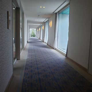 披露宴会場までの廊下