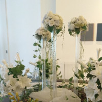 ロビーの装花