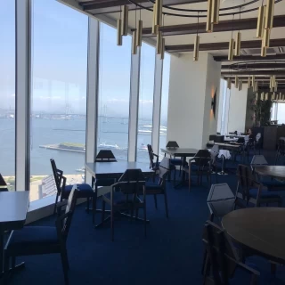 オーシャンビューの会場