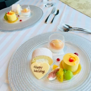 見学時のケーキ