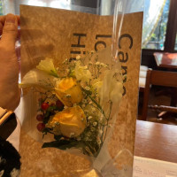 お花のコーディネーターからいただいたお花