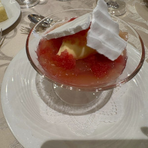 披露宴で提供していただいた料理|673247さんのホテルニューオータニの写真(2525459)